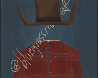 Unknown Cowboy Plaid - Digital Download
