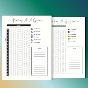 Android Reading Journal | Digital Reading Planner for Tablets | GoodNotes & Notability