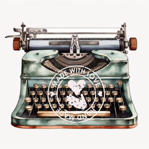Antique Typewriter Graphics Bundle