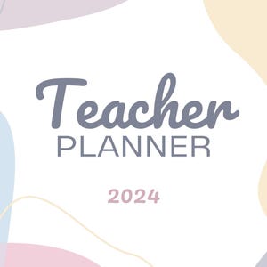 Digital Teacher Planner 2024-2025 | Academic Planner & Lesson Plan Template | GoodNotes iPad Planner