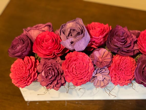 Burst of spring Sola Wood flower arrangement