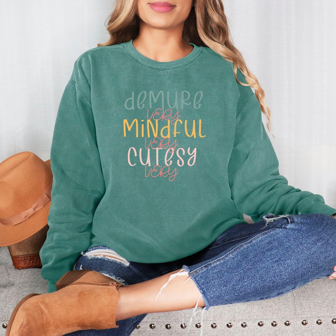 Very Demure Sweater, Demure Tshirt, Gifts for Her, Strong Women ...