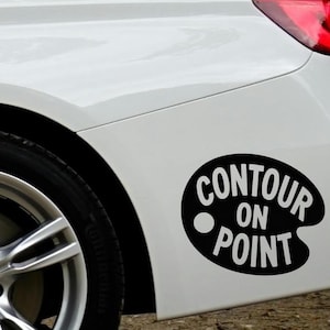Makeup Lover Car Sticker: Waterproof Cosmetic Decal