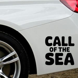 Siren Car Sticker: Fantasy Mermaid Vinyl Decal