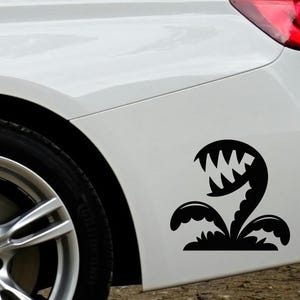 Venus Flytrap Car Sticker, Carnivorous Plant Car Decal, Botanical Insectivore Bumper Sticker, Science Lover Vinyl