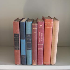 Vintage Decorative Hardcover Books