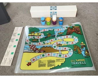 Vintage Tupperware Lil Tuppers Travel Game BRAND NEW Complete W/ Figures