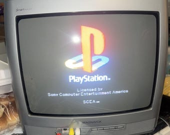 Magnavox 13MT143S 13" Smart Series CRT Gaming TV Television w/ Remote Tested