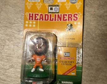 1996 NFL Corinthian Headliners Reggie White Tennessee Volunteers Figure