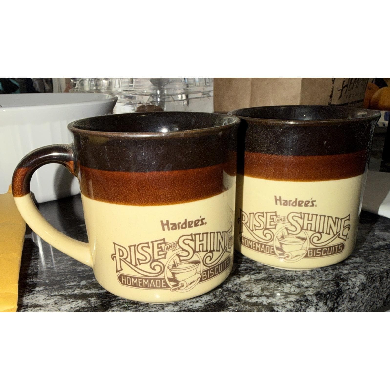 1989 Hardee's Mugs - Etsy