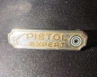 New York City Police Department - Pistol Expert - Citation Bar