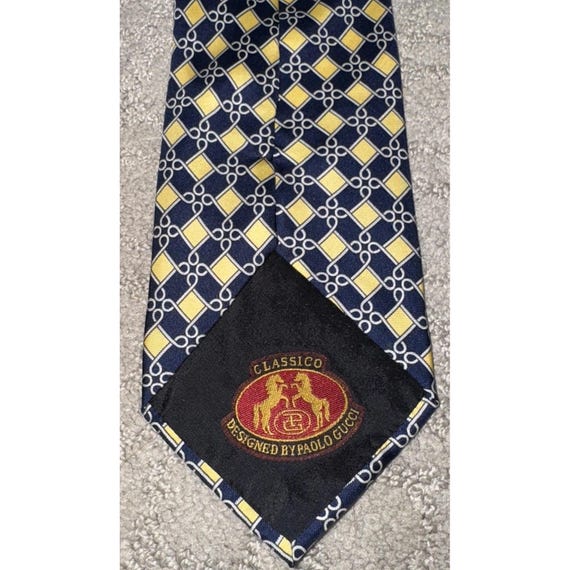 CLASSICO By Paolo Gucci Tie 100% Silk Italy Made Necktie | eBay Classico Designed by Paolo Gucci Tie main image 1