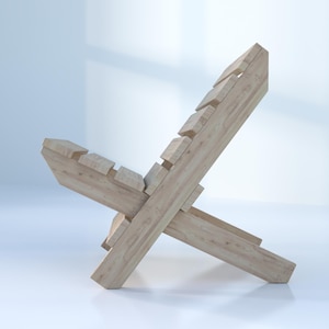Sweden Chair Plan: Simple Woodworking Design (Digital Download) image 9
