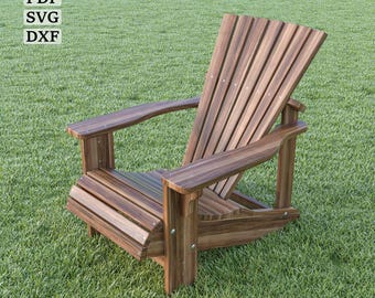 Adirondack Chair Plan: Traditional Outdoor Furniture (Digital Download)