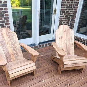 Folding Adirondack Chair Plan: Ergonomic Woodworking (PDF, SVG, DXF) image 10