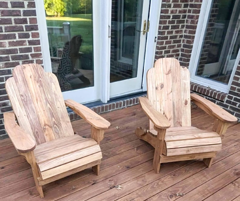 Folding Adirondack Chair Plan: Ergonomic Woodworking (PDF, SVG, DXF) image 10
