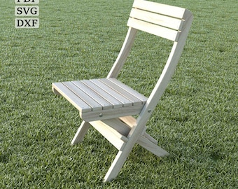 Foldable Elegant Chair plan. Designed for your comfort both indoors and outdoors.