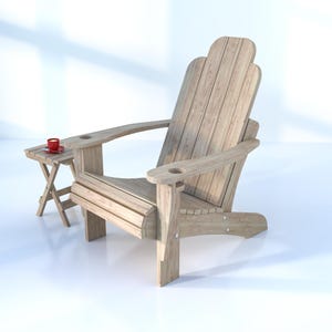 Plan de chaise Adirondack moderne : meubles DIY (téléchargement numérique) image 10