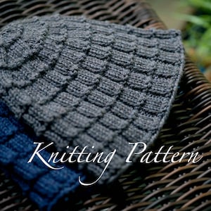 Northstowe Beanie Hat Knitting Pattern for Men (Instant download)
