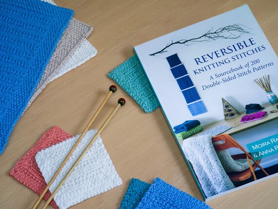 Reversible Knitting Stitches 200 Double Sided Stitch Patterns Print Book Or Print E Book Package 212 Page Book Pdf E Book