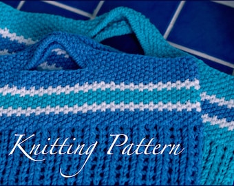 BYOB 2.0 Knitting Pattern: Bring Your Own Bag, 4 sizes (Instant download)