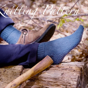 Mentmore Socks Knitting Pattern (Instant download)