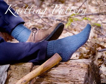 Mentmore Socks - Knitting pattern - Ladies Socks - Instant download