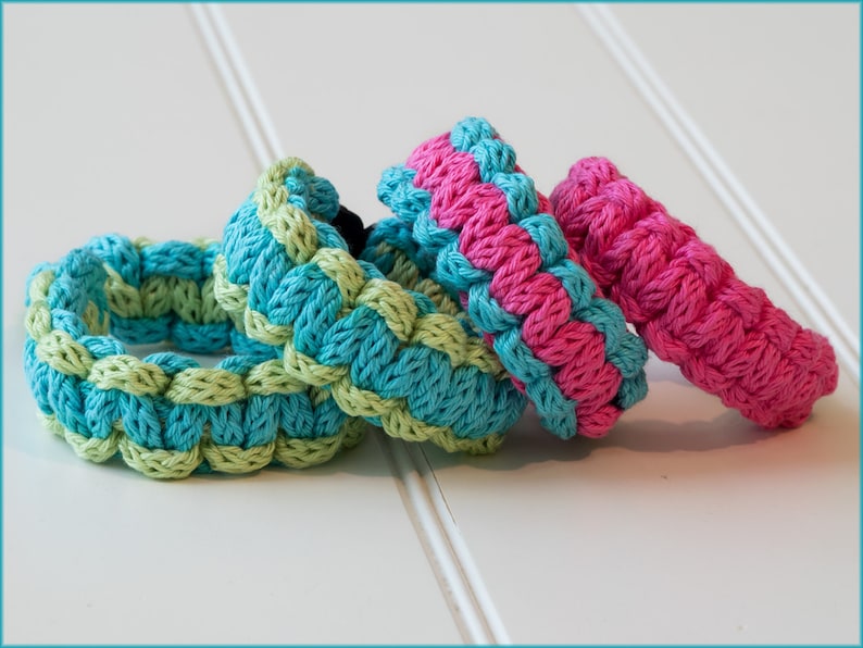 Ryedale Bracelet Knitting Pattern Icord / Paracord Bracelet Instant