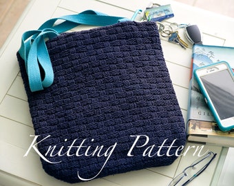 Southampton Book Bag Knitting Pattern (Instant Download)