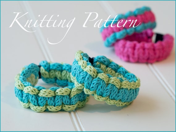 Ryedale Bracelet Knitting Pattern Icord / Paracord Bracelet