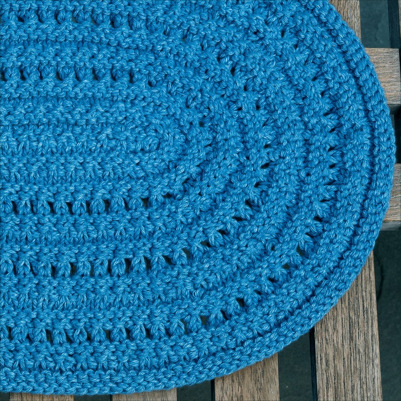 Mendip Placemats Knitting Pattern Knitted Placemats for Summer Dining