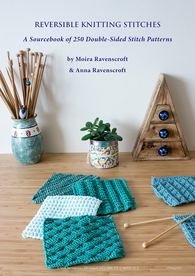 Reversible Knitting Stitches Ebook 250 Doublesided Stitch Patterns