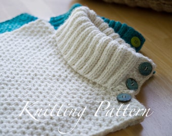 Warmington Neckwarmer - Knitting Pattern - PDF Pattern - Instant Download