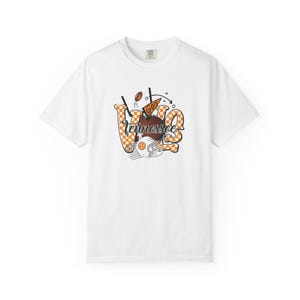 Brooke and Bear Tn VolS footbal fan Unisex Garment-Dyed T-shirt, Knoxville, Volunteers, Go big orange, SEC, game day, Smokey, UTK, Rocky Top