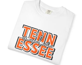 T-shirt Brooke and Bear Tennessee Vols, t-shirt Rocky Top, vêtements de l'Université du Tennessee, Neyland, Knoxville, chemise, Smokey