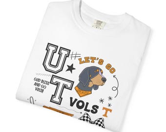 T-shirt graphique sportif Brooke and Bear VOLS, t-shirt aux couleurs confortables, chemise Game Day, fan du Tennessee Vols, chemise des bénévoles, Go Big Orange, Smokey