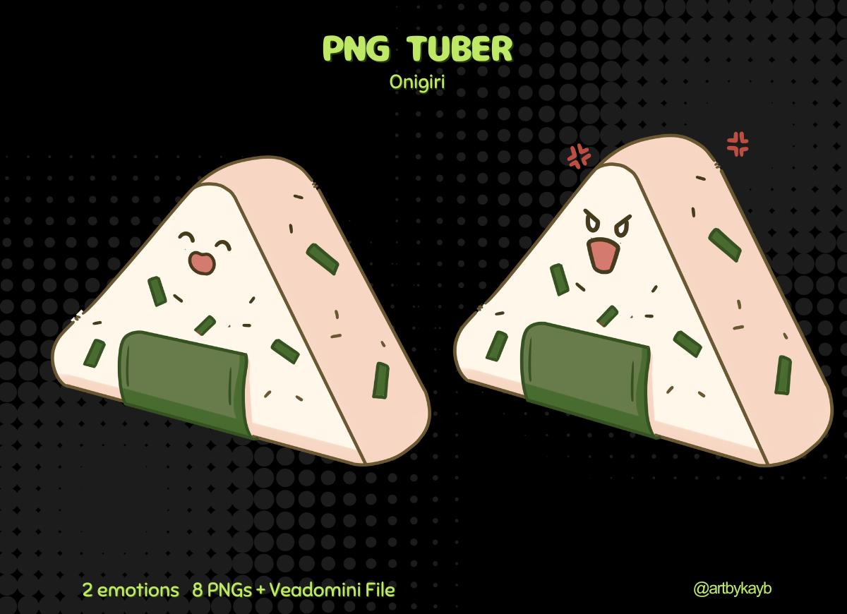 Onigiri Vtuber - Etsy