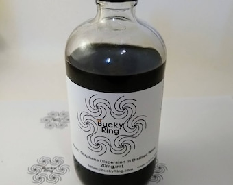 Graphene Oxide, 20mg/mL, Aqueous Dispersion, 0.5 g, 2 g or 4 g