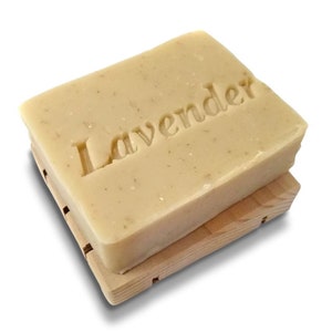 Lavender Oatmeal Soap, Aquarian Bath, 4.25-5.25 oz LIMIT 8 image 3