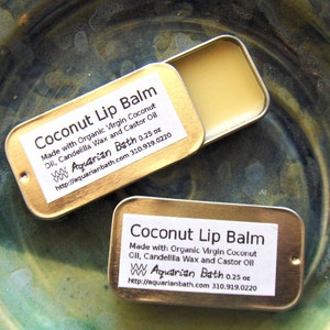 Coconut Lip Balm, 0.25 oz image 4