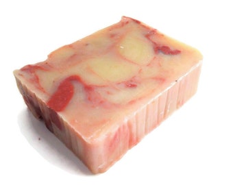 Jasmine Rose Soap, Jasmine Soap, Aquarian Bath, 4.25-5 oz, ecofriendly, made with Organic Ingredients, zero waste