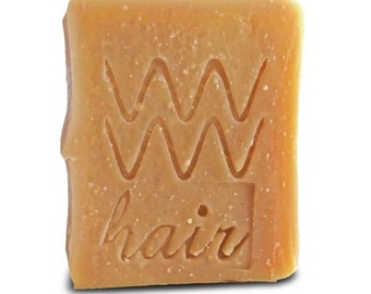 Neem Shampoo Bar with Tea Tree, Aquarian Bath, sensitive scalp, 4.25-5.25 oz