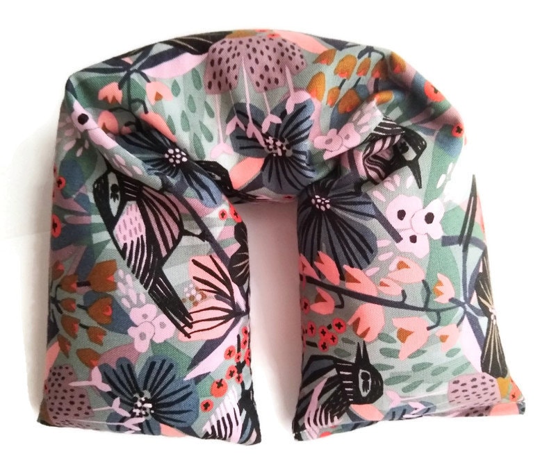 Heating Pad Microwavable Heat Pad Neck Pillow GOTS Flax Etsy