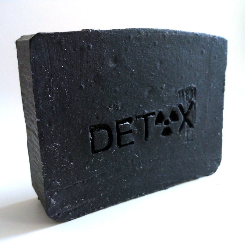 Zeolite Detox Soap With Activated Charcoal and Bentonite Etsy