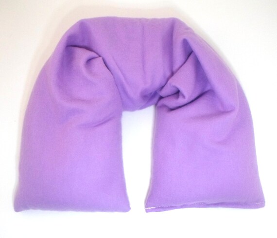 Lavender Microwave Heating Pad With Organic Flannel Etsy