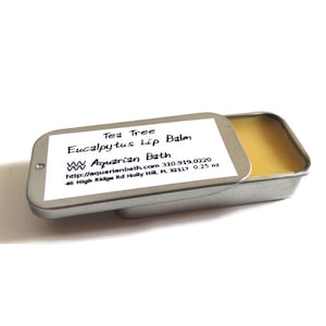 Eucalyptus Tea Tree Lip Balm, 0.25 oz