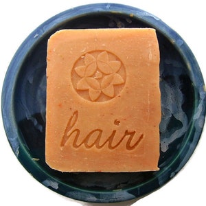 Orange Lavender Shampoo Bar, Vegan Shampoo Bar, SLS free shampoo bar, Palm oil free shampoo bar, Zero Waste Shampoo bar