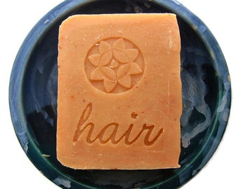 Orange Lavender Shampoo Bar, Vegan Shampoo Bar, SLS free shampoo bar, Palm oil free shampoo bar, Zero Waste Shampoo bar