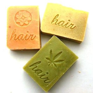 Shampoo Bar Set: 3 bars of your Choice, Shampoos, vegan shampoo bar, palm oil free, SLS free shampoo bar, plastic-free image 1