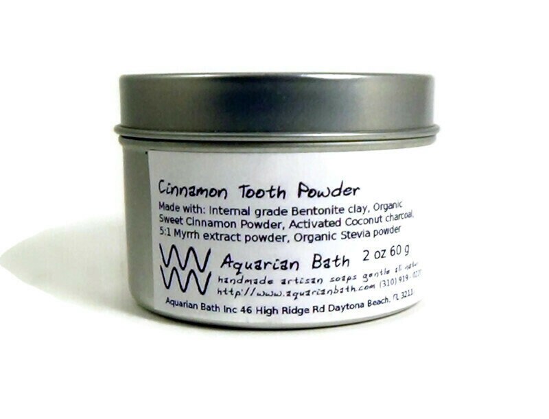 Cinnamon Stick Tooth Powder Natural Toothpaste Alternative Etsy